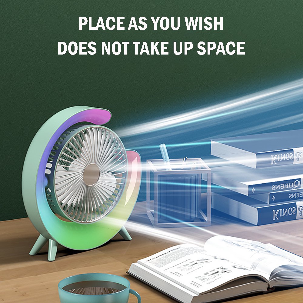 Mini Desktop Rechargable Fan Mini Desktop Rechargable Fan